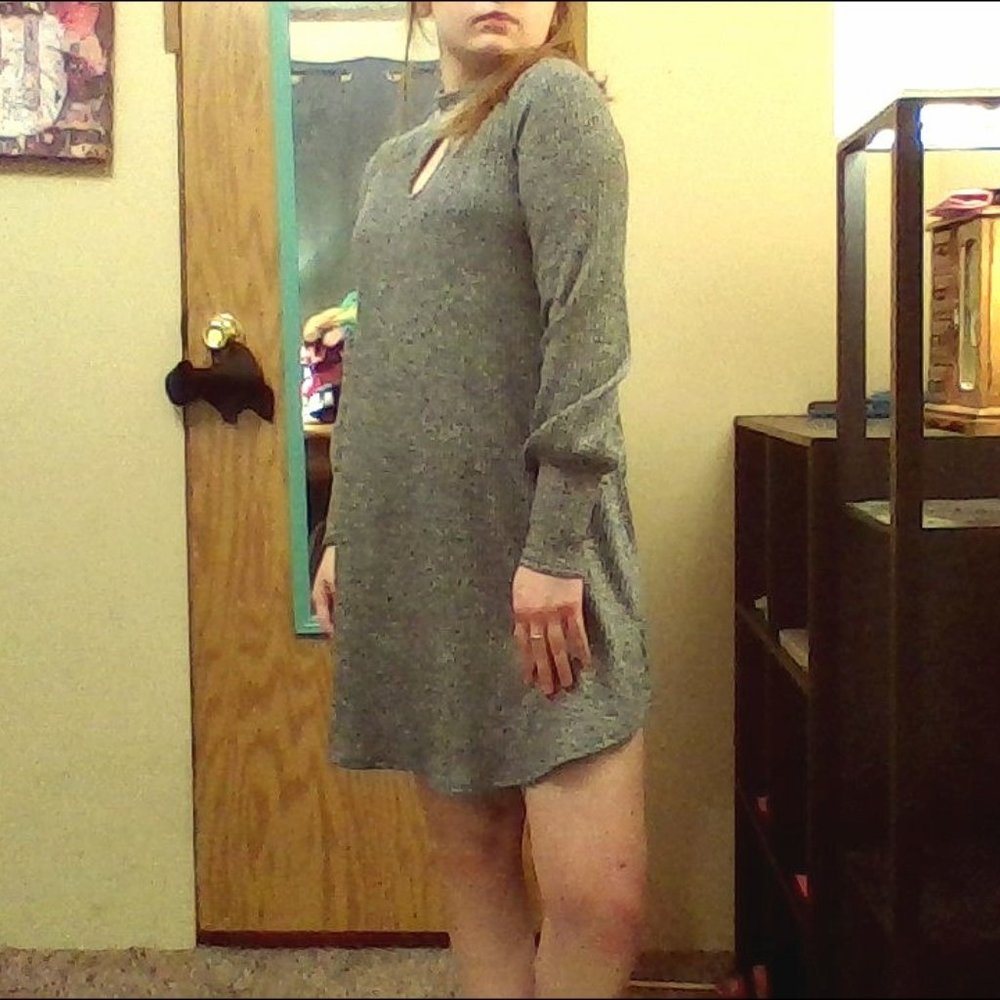 Grey and black Jodifl dress